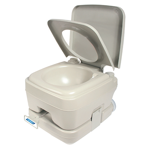 Camco 41531 Portable Toilet - 2.6 gal Bilingual