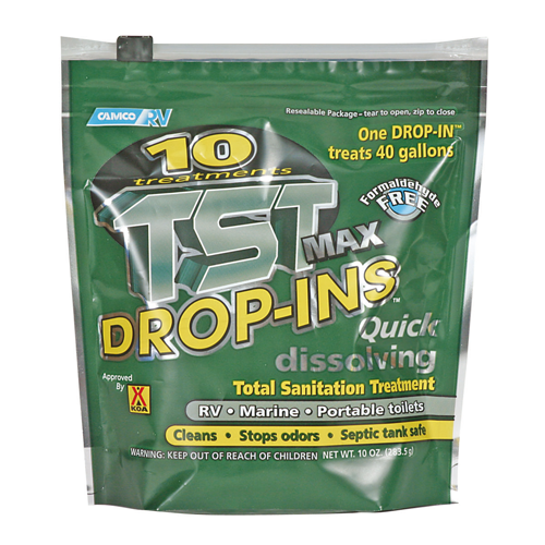 Camco 40260 TST Drop-Ins - 15/bag Bilingual