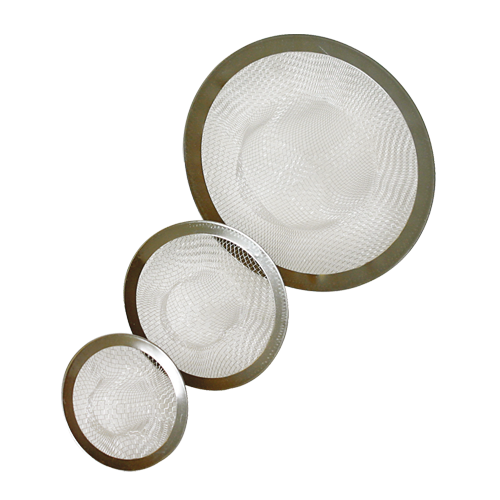 Camco 42273 Sink Strainers - Asst 3 pack. Stainless Steel