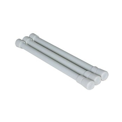 Camco 44063 Cupboard Bar - 3Pack - 10" to 17" White Bilingual