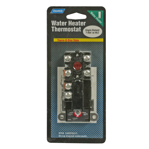 Camco 08143 Thermostat (Single Element) - TOD Style w/HLC Bilingual