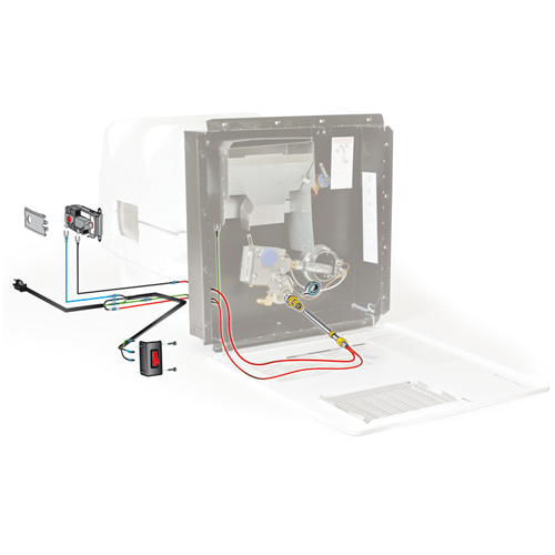 Camco 11673 Hot Water Hybrid Heat - 6 Gal,