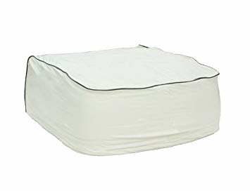 Camco 45396 AC Cover - Vinyl, Colonial White DuoTherm Penguin Bilingual