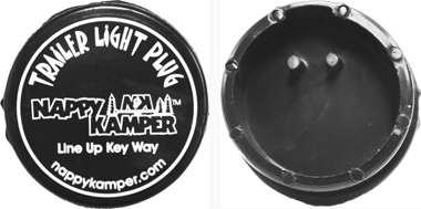 CAMPER TRAILER LIGHT PLUG