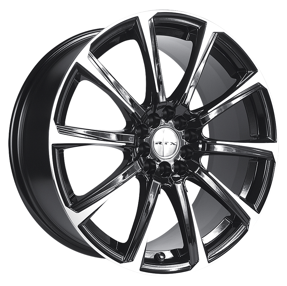 BLADE II 16X7 5-108/114.3 40P C73.1 BLACK MCH