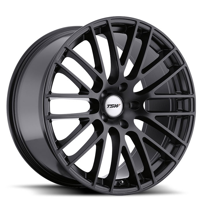 MAX 20X8.5 5-112 43P C72 MATTE BLACK