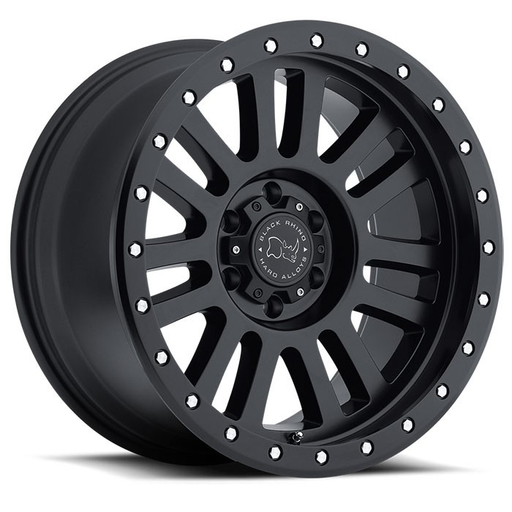 EL CAJON  18X9 8-170 12P C125 MATTE BLACK