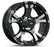 RTX MaxLyne 15x6 5-4.5 0P 3.19CB Black Machined