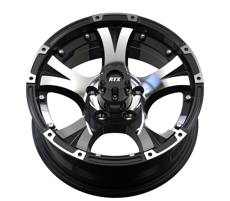 RTX MaxLyne 15x6 5-4.5 0P 3.19CB Black Machined