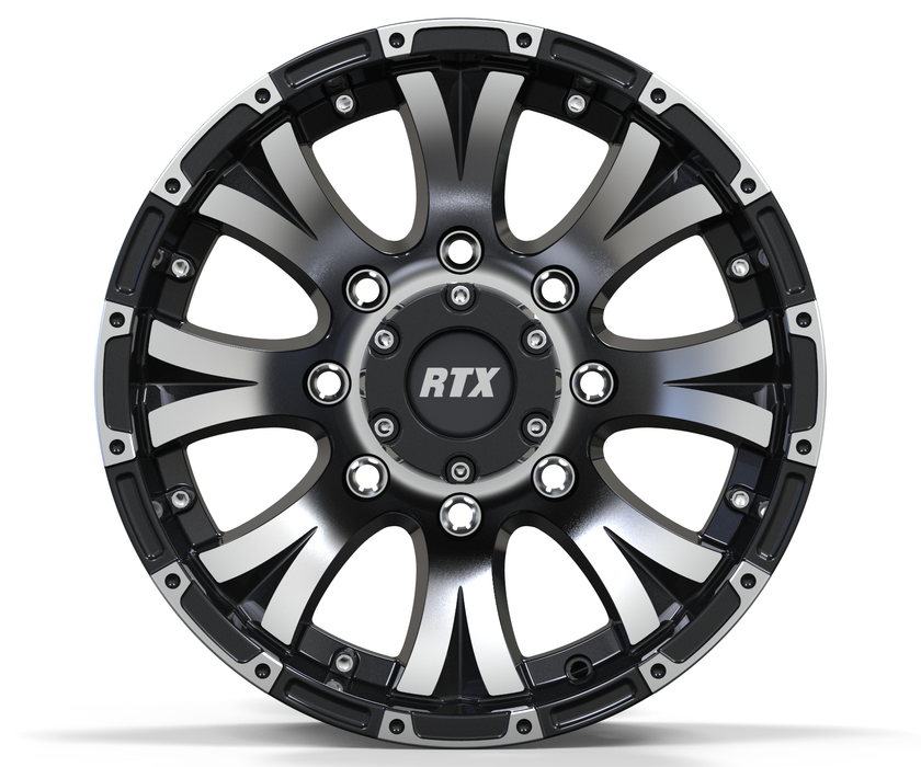 RTX MaxLyne 16x7 8-6.5 0P 4.90CB Black Machined