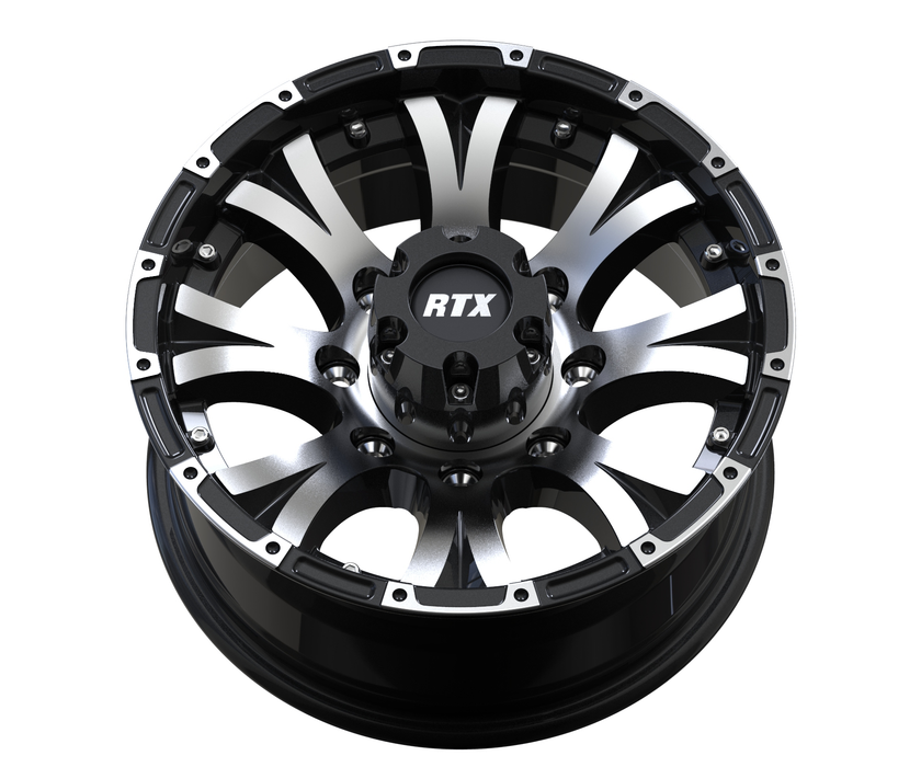 RTX MaxLyne 16x7 8-6.5 0P 4.90CB Black Machined