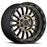 TAUPOPO 18X8 6-130 52P C84.1 MATTE BLACK - MATTE MCH FACE