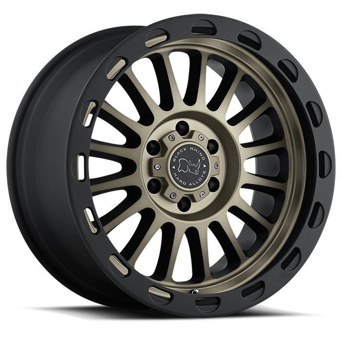 TAUPO 17X9 6-139.7 12P C112 MATTE BLACK - MATTE MCH FACE