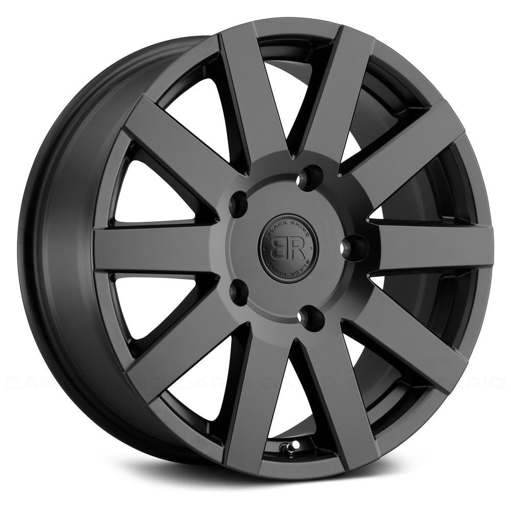 JOURNEY 17X7.5 6-130 45P C84 MATTE BLACK