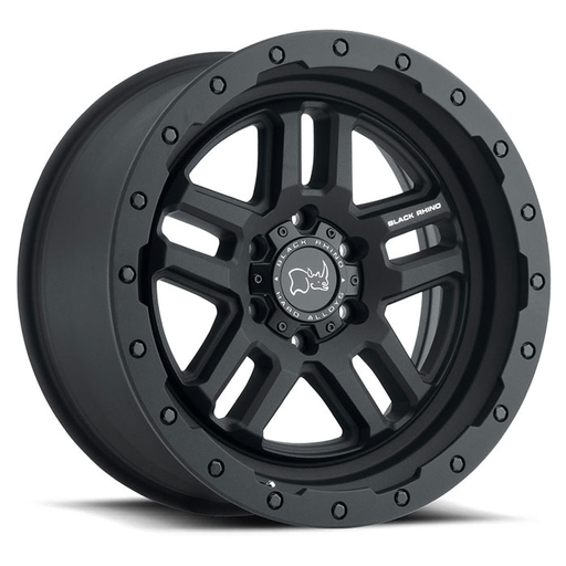 Black Rhino Barstow 17x8 5x120 ET30 CB76.1 Textured Matte Black