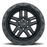 Black Rhino Barstow 17x8 5x120 ET30 CB76.1 Textured Matte Black