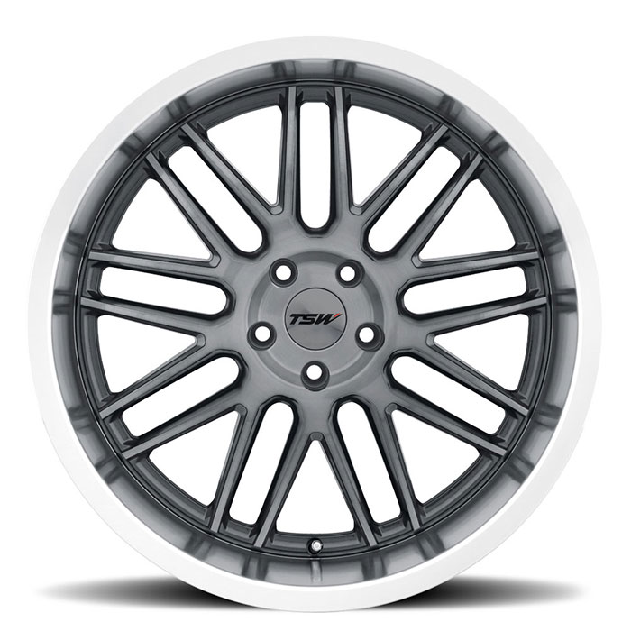 TSW 2090AVA205114G76 - Avalon 20x9 5x114.3 ET20 CB76.1 Gunmetal with Brushed Face