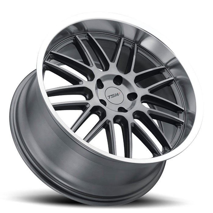 TSW 2090AVA205114G76 - Avalon 20x9 5x114.3 ET20 CB76.1 Gunmetal with Brushed Face