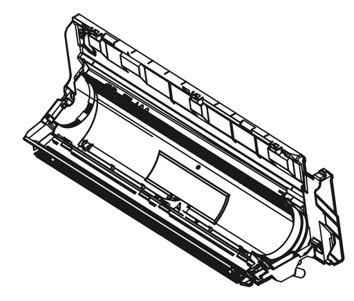 Gree 2220211902_L12563 - Rear Case Assembly