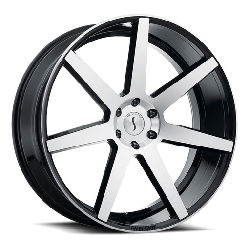 Status Journey 22x9.5 5x127 ET30 CB78.1 Gloss Black with Machined Face