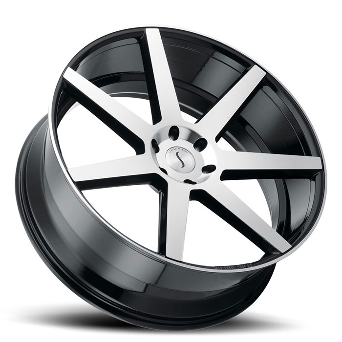 Status Journey 22x9.5 5x127 ET30 CB78.1 Gloss Black with Machined Face