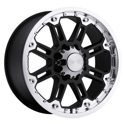 ROCKWELL 17X9 8-165.1 12N C122 BLACK MCH