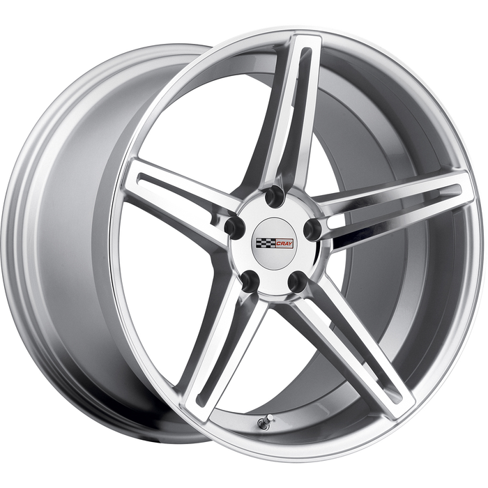 BRICKYARD 18X9.5 5-120.7 56P C70.3 SILVER MCH