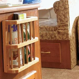 Camco 43411 Oak Accents Organizer