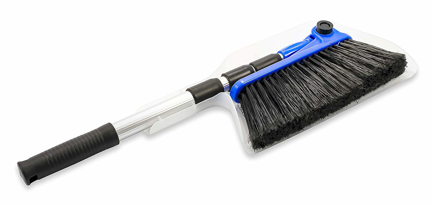 Camco 43623 RV Broom and Dustpan -  Bilingual