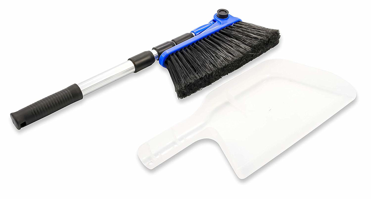 Camco 43623 RV Broom and Dustpan -  Bilingual