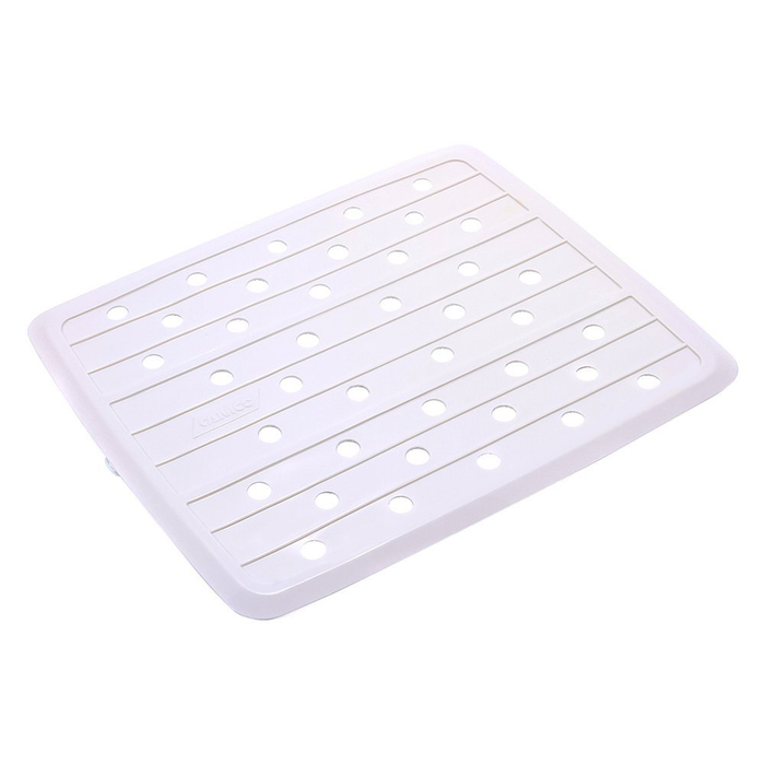 Camco 43720 RV & Marine Sink Mat - 10 x 11-3/4", White  Bilingual