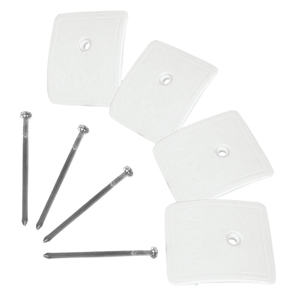 Camco 45631 Awning Mat Anchors - Set of 4, White