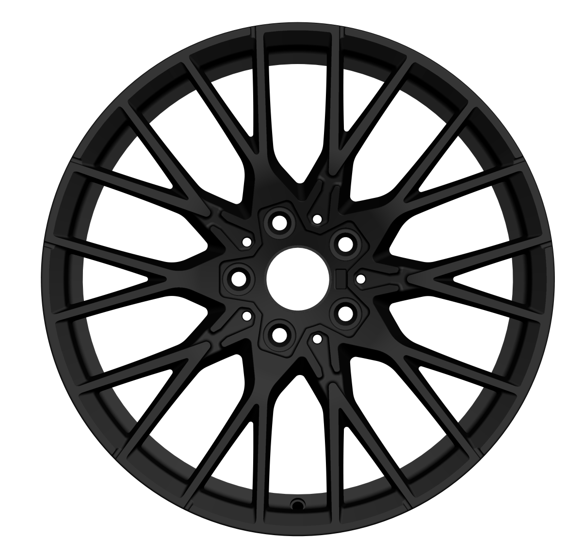 Beyreuth 19X9 5x112 ET40 CB66.6 GLOSS BLACK