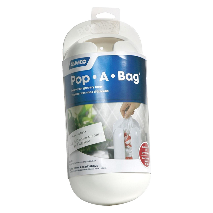 Camco 57061 Pop-A-Bag  - White  Bilingual