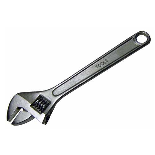 H.D. AJUSTABLE WRENCH 12" (BLA