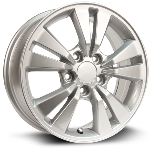 AKIO 16X6.5 5-114.3 50P C64.1 SILVER