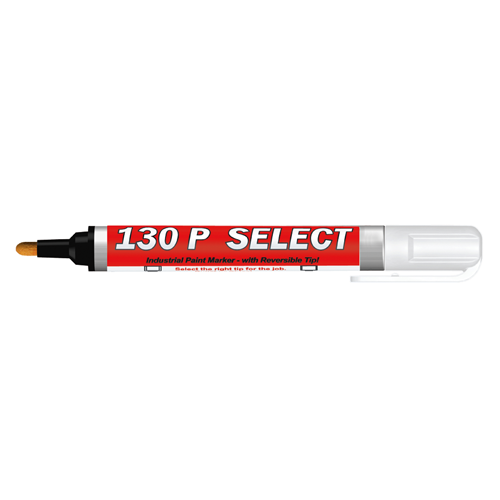 WHITE 130P INDUSTRIAL PAINT MARKER