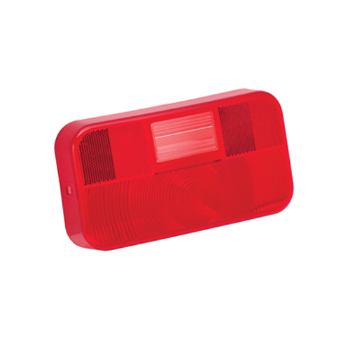 RED T.LIGHT LENS WITH BACKUP