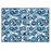 Camco 42841 Reversible Awning/Leisure Mat  8' x 16'  -  Swirl, Blue/White  Bilingual