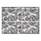 Camco 42843 Outdoor Mat  8' x 16'  -  Swirl, Charcoal/White  Bilingual