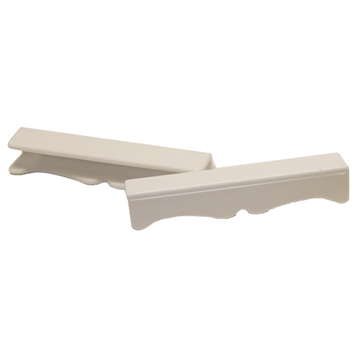 Camco 45551 Screen Door Handles - White 2/card  Bilingual