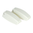 Camco 44173 Baggage Door Catches  - 2/Pack Polar White  Bilingual