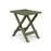 Camco 51880 Small Adirondack Table - Plastic, Sage  Bilingual