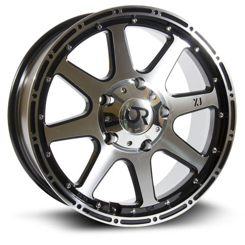 RTX Offroad 081265 - Granite 18x8 5x150 ET30 CB110 Black Machined