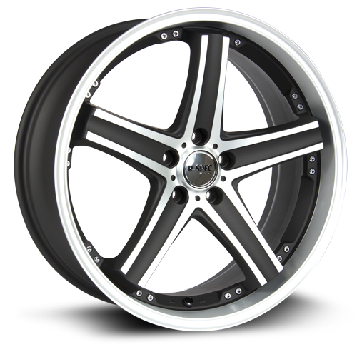 ALPHA 18X8 5-114.3 38P C73.1 MATTE BLACK MCH