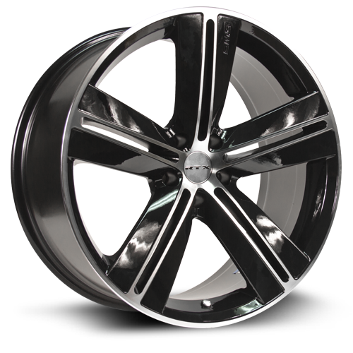 RTX 081088 - SMS 20x9 5x115 ET15 CB71.5 Black Machined