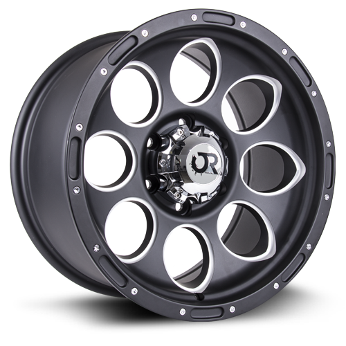 RTX Offroad 081713 - Blast II 17x9 5x127 ET15 CB71.5 Matte Black Milled