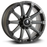 DUNE 20X9 6-135/139.7 25P C87.1 MATTE BLACK