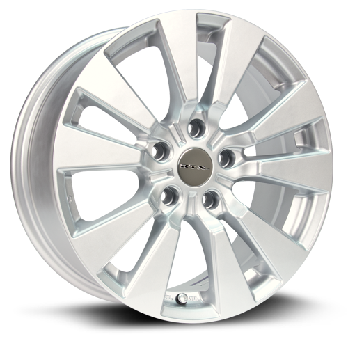 RTX OE 081236 - Burst 17x7.5 5x120 ET45 CB64.1 Silver