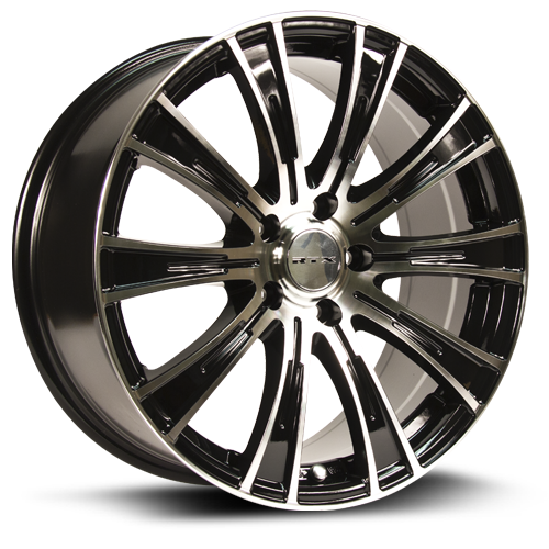 BARON 16X7 5-114.3 45P C73.1 BLACK MCH